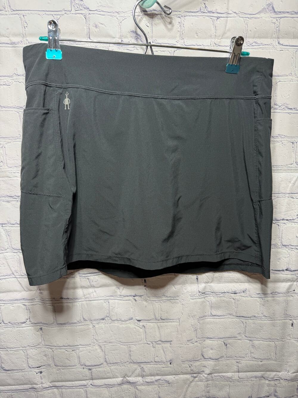 Smartwool Womens Merino Sport Lined Skort Black Size M Outdoor Casual